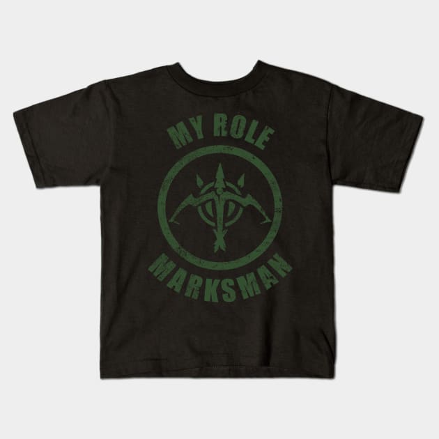 Marksman Kids T-Shirt by DynLab